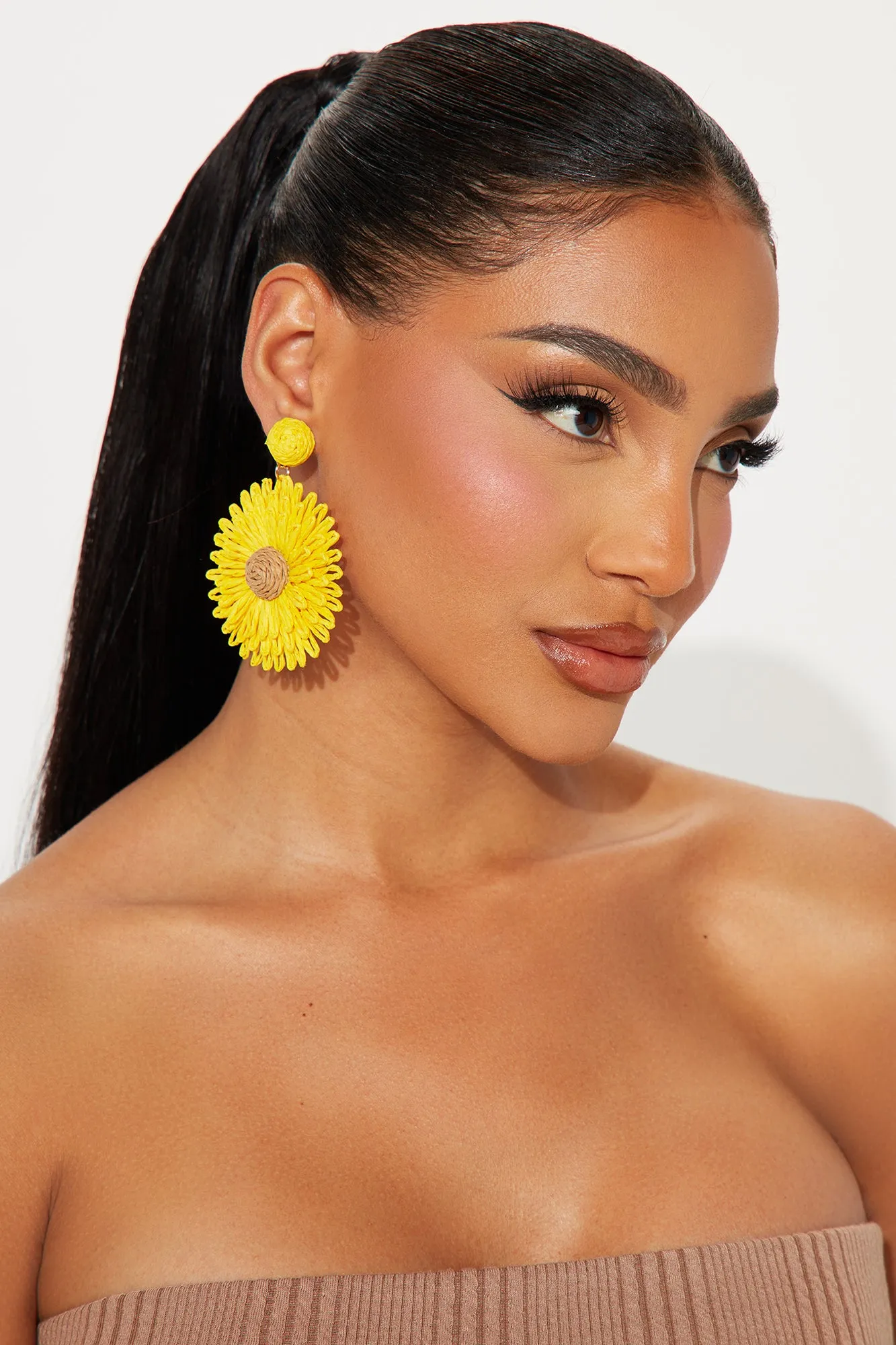 May Showers Bring Spring Flowers Earrings - Yellow sold by Fashion Nova product image thumbnail 2