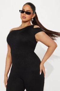Make My Week Jumpsuit - Black sold by Fashion Nova
