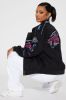 Super Speed Bomber Jacket - Black/Pink sold by Fashion Nova