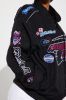 Super Speed Bomber Jacket - Black/Pink sold by Fashion Nova