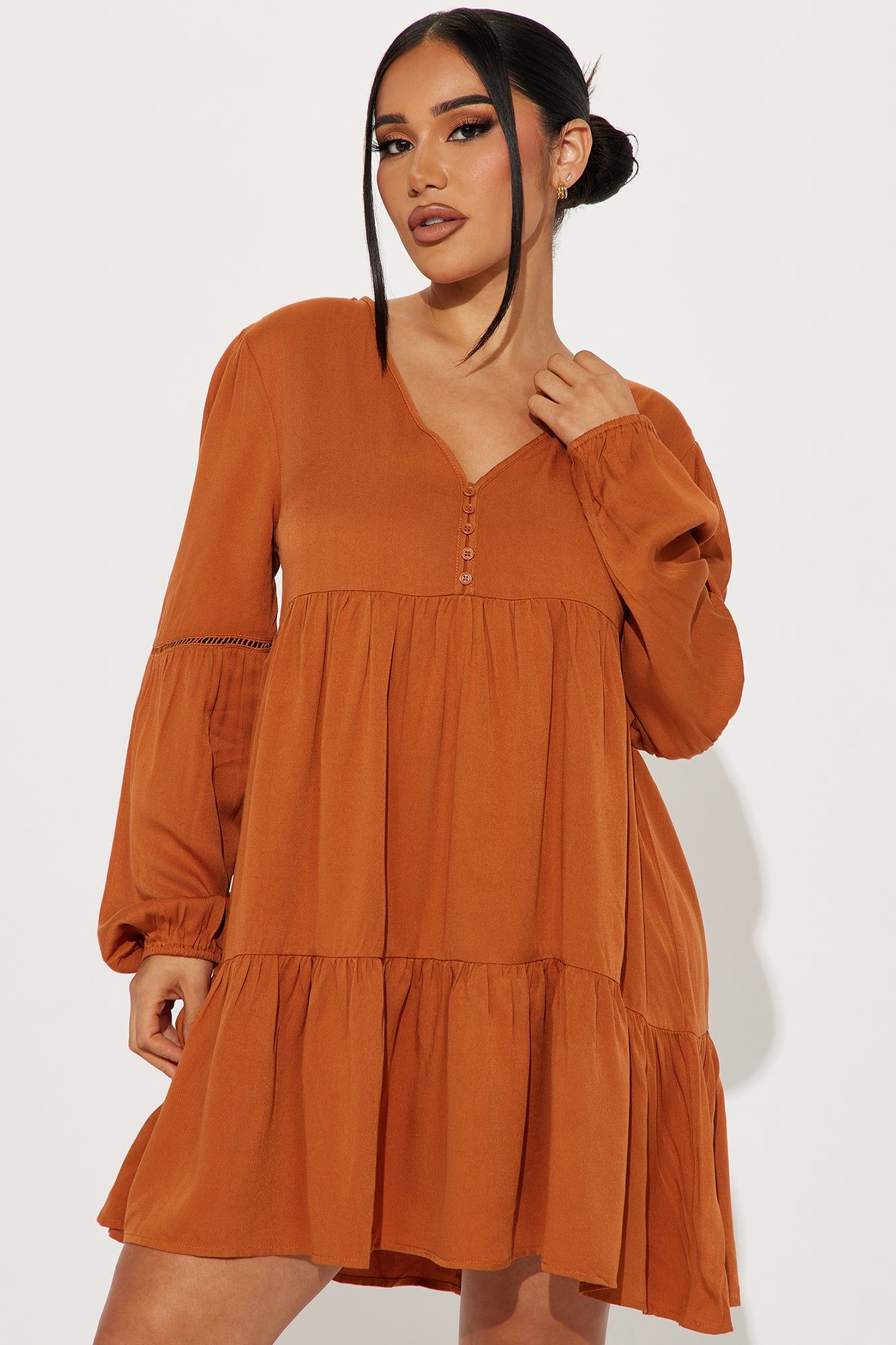 On The Go Layered Necklace - Clear/Silver sold by Fashion Nova