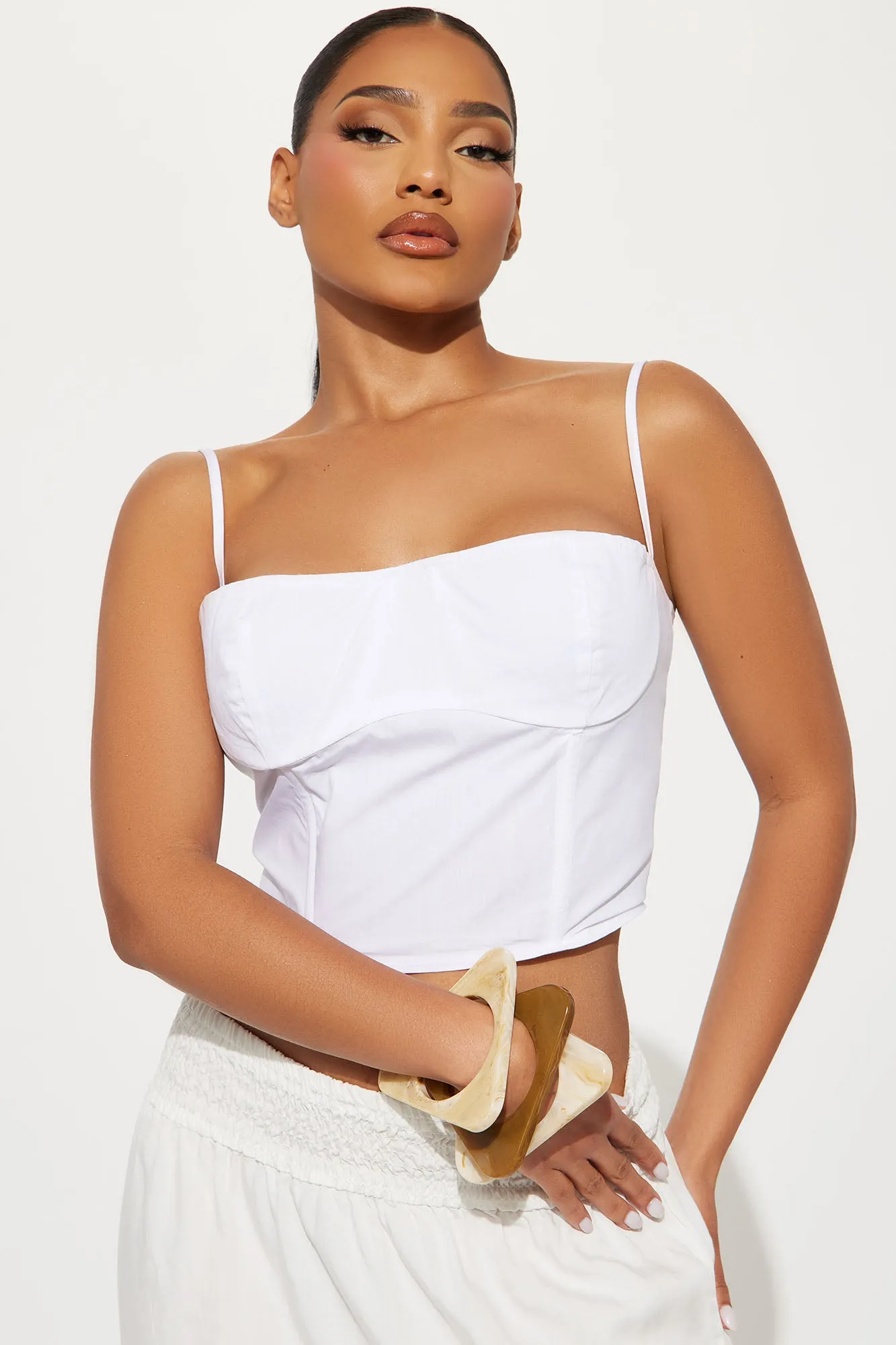 It's Tiki Time 3 Piece Bangle Set - Tan sold by Fashion Nova product image thumbnail 2