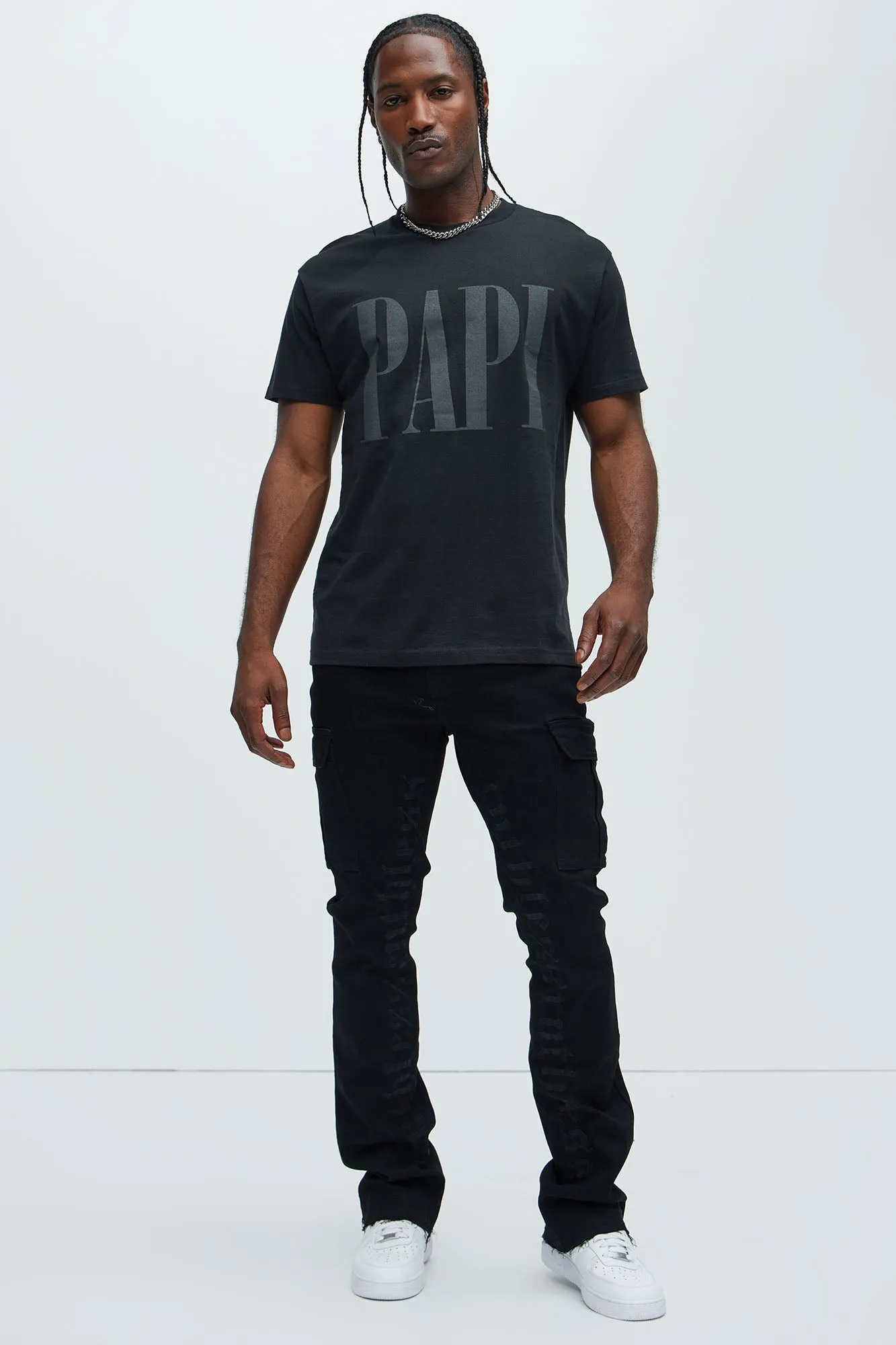 Big Papi Short Sleeve Tee - Black sold by Fashion Nova product image thumbnail 2