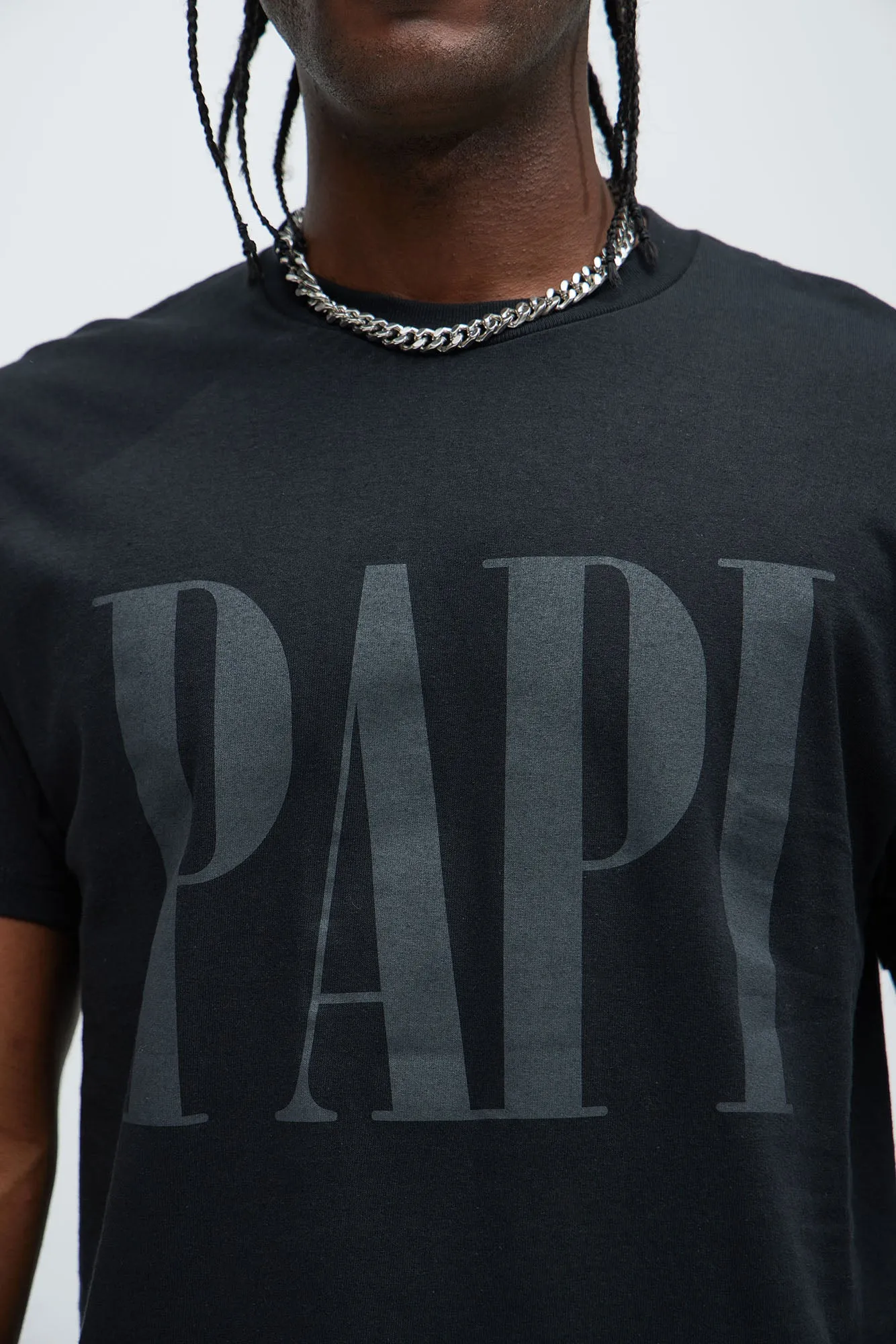 Big Papi Short Sleeve Tee - Black sold by Fashion Nova product image thumbnail 3