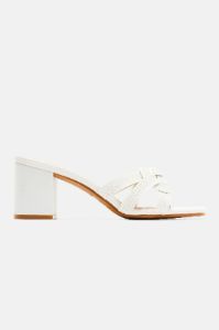 Shauna Pearl Heeled Sandals - White sold by Fashion Nova