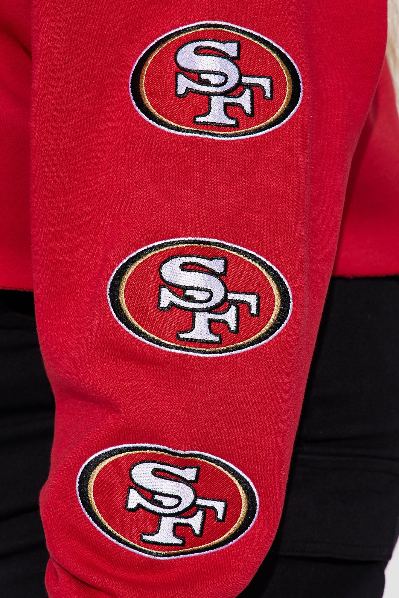 49ers Second Half Come-Back Zip Sweatshirt - Red sold by Fashion Nova product image thumbnail 11