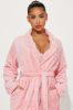 Love Language Plush Robe - Pink sold by Fashion Nova