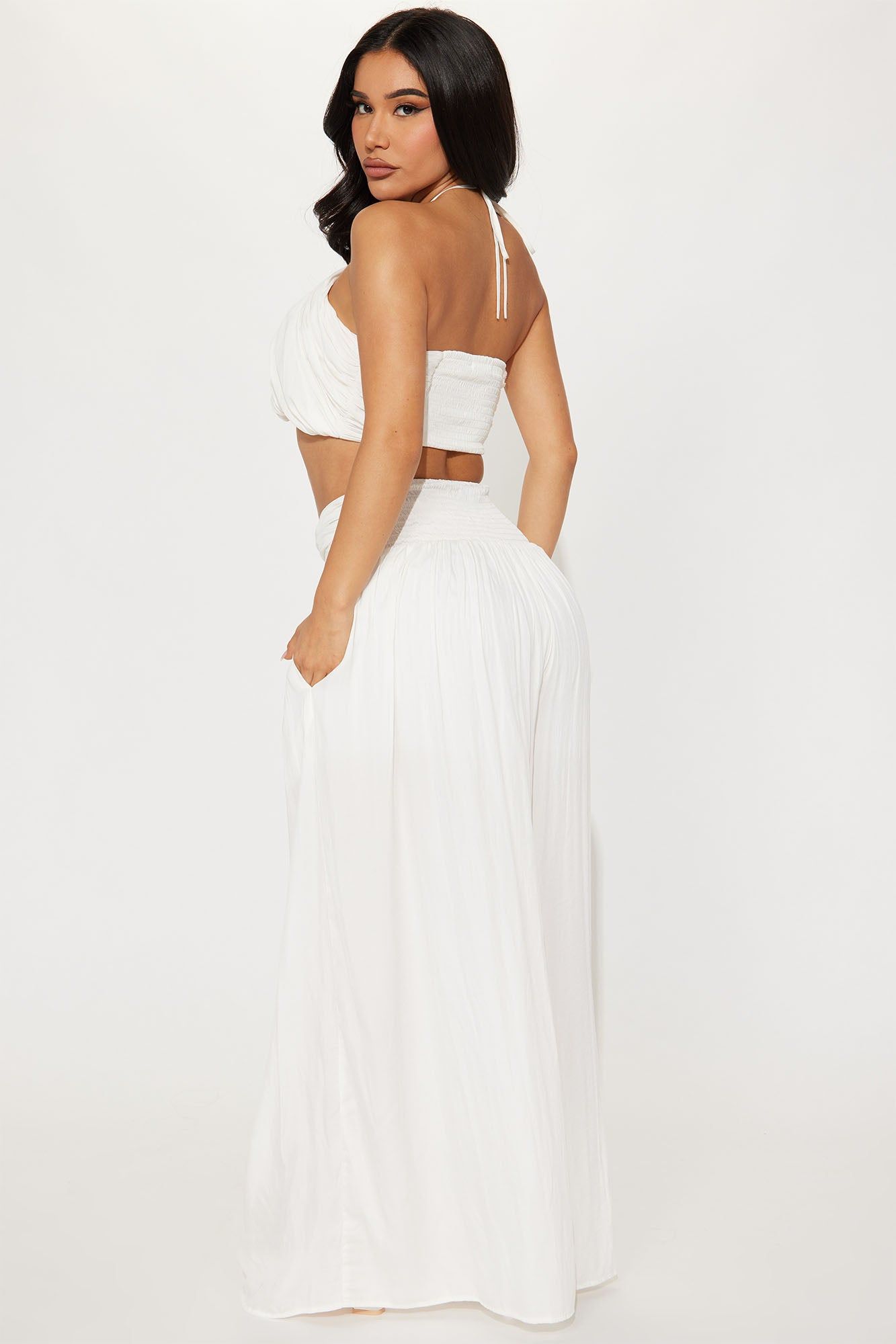 Vacation Is Calling Pant Set - White sold by Fashion Nova product image thumbnail 3