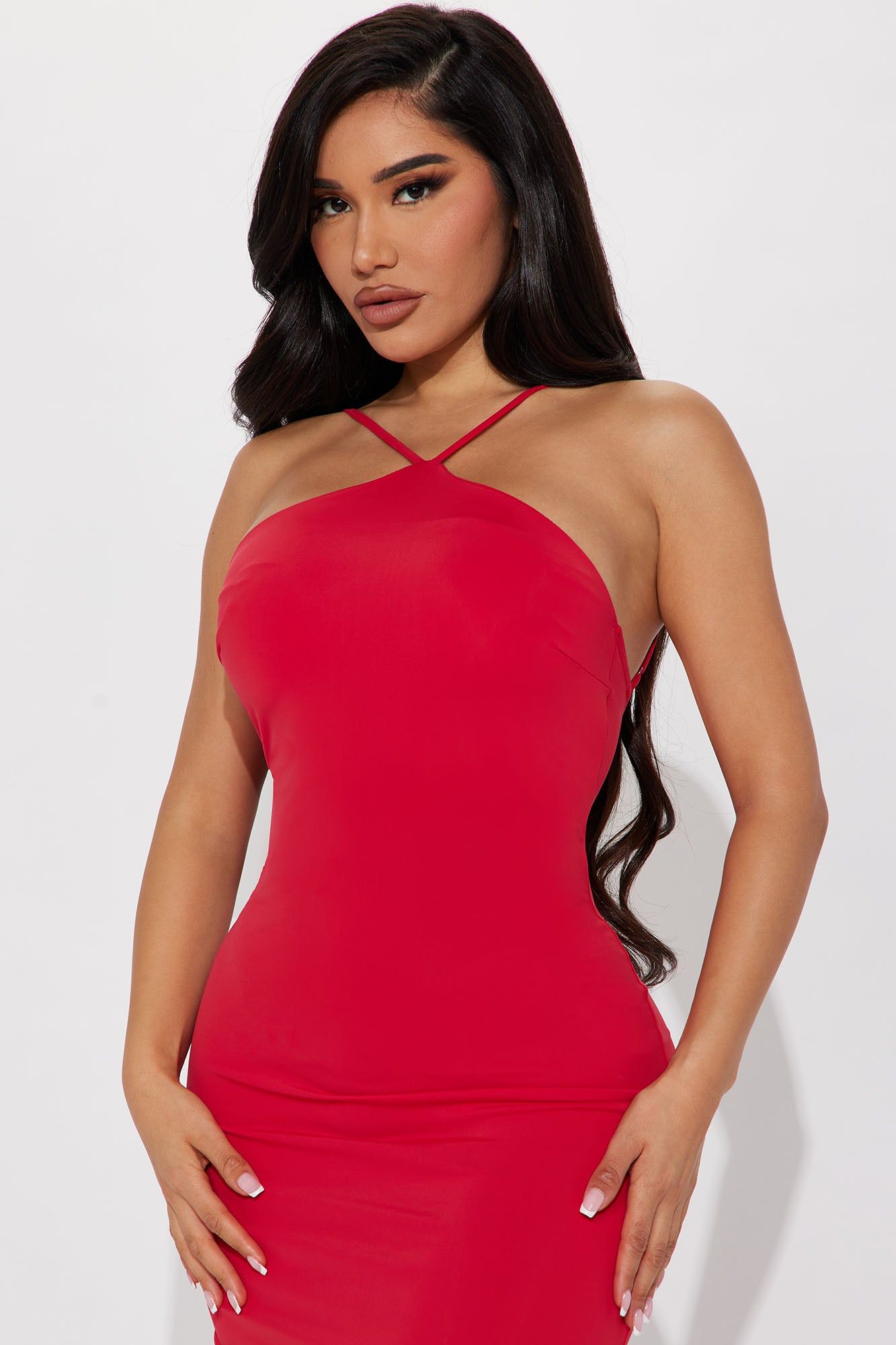 Gigi Sculpting Maxi Dress - Red sold by Fashion Nova product image thumbnail 2