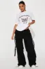 I'm Just A Girl Bow Tee - White sold by Fashion Nova
