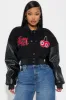 LA Girl Vibe Bomber Jacket - Black sold by Fashion Nova