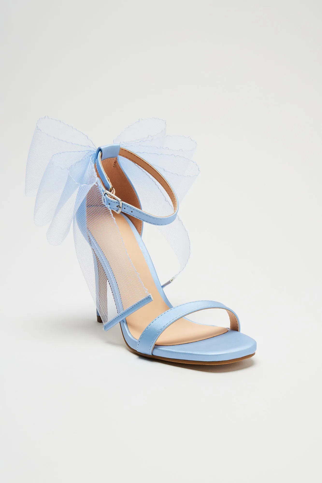 Say Yes Heeled Sandals - Light Blue sold by Fashion Nova product image thumbnail 2