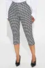 Delaney Capri Legging - Black/White sold by Fashion Nova
