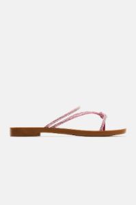 Edeline Rhinestone Sandals - Pink sold by Fashion Nova