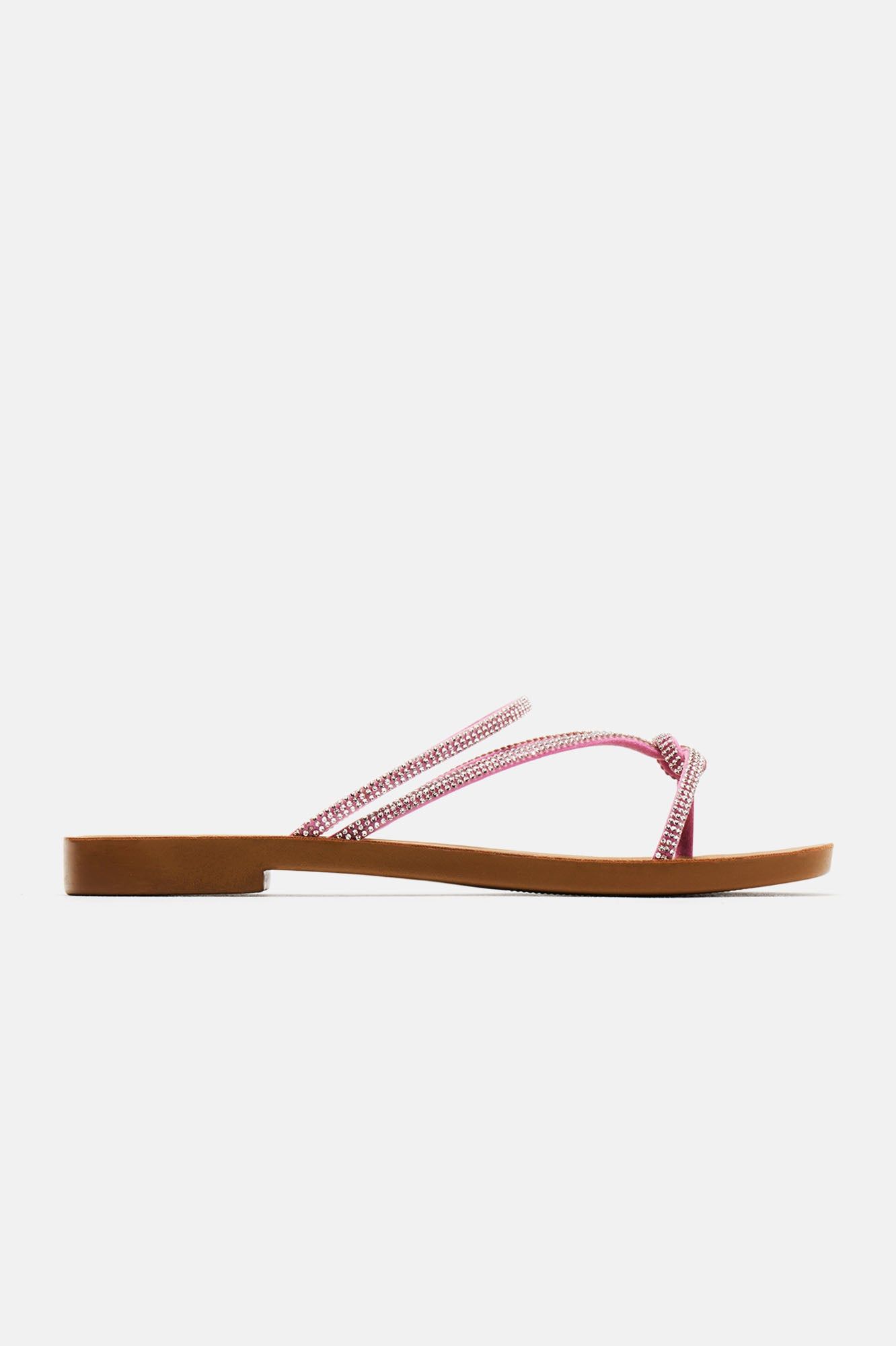 Edeline Rhinestone Sandals - Pink sold by Fashion Nova product image thumbnail 5