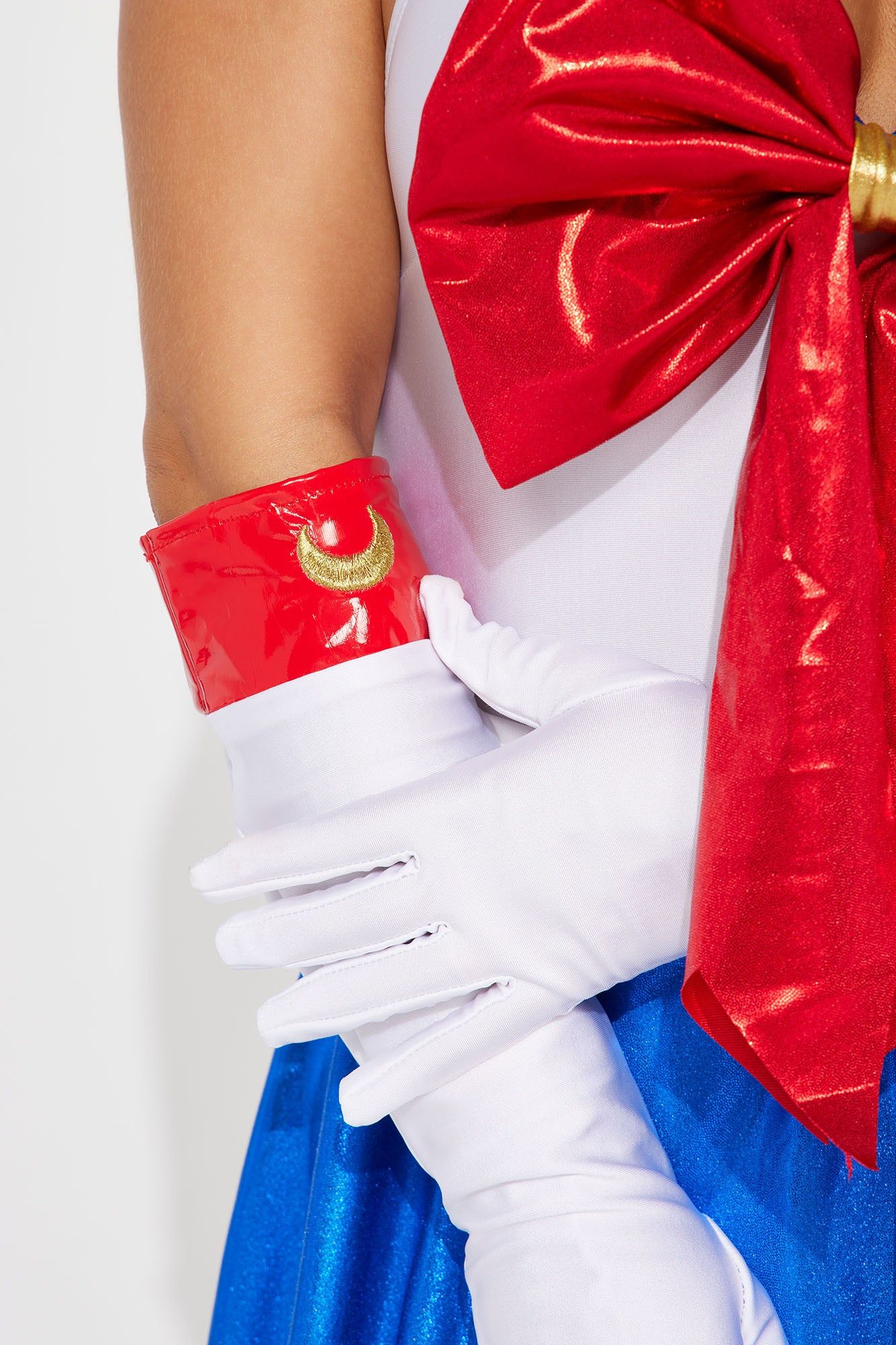 Moon Power Princess 5 Piece Costume Set - White/combo sold by Fashion Nova product image thumbnail 3