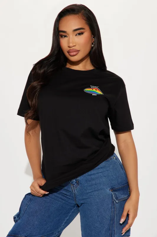 Love Is Love World Pride Tee - Black sold by Fashion Nova