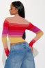 Mi Amore Sweater - Pink/combo sold by Fashion Nova