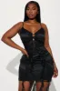 Black Swan Lace Mini Dress - Black sold by Fashion Nova