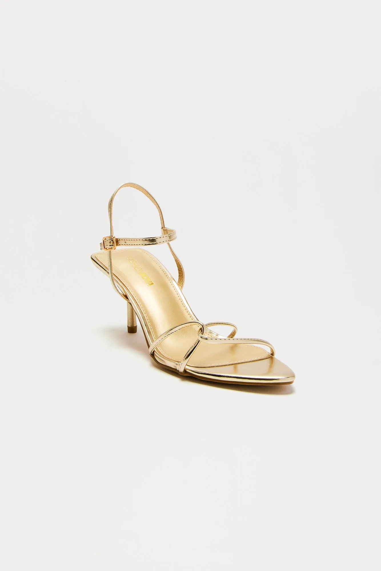 Jasmina Heeled Sandals - Gold sold by Fashion Nova product image thumbnail 3