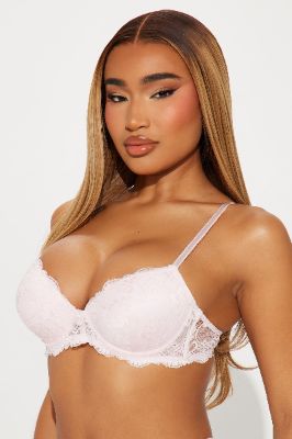 Sweet Fantasy Extreme Push Up Lace Bra - Blush sold by Fashion Nova