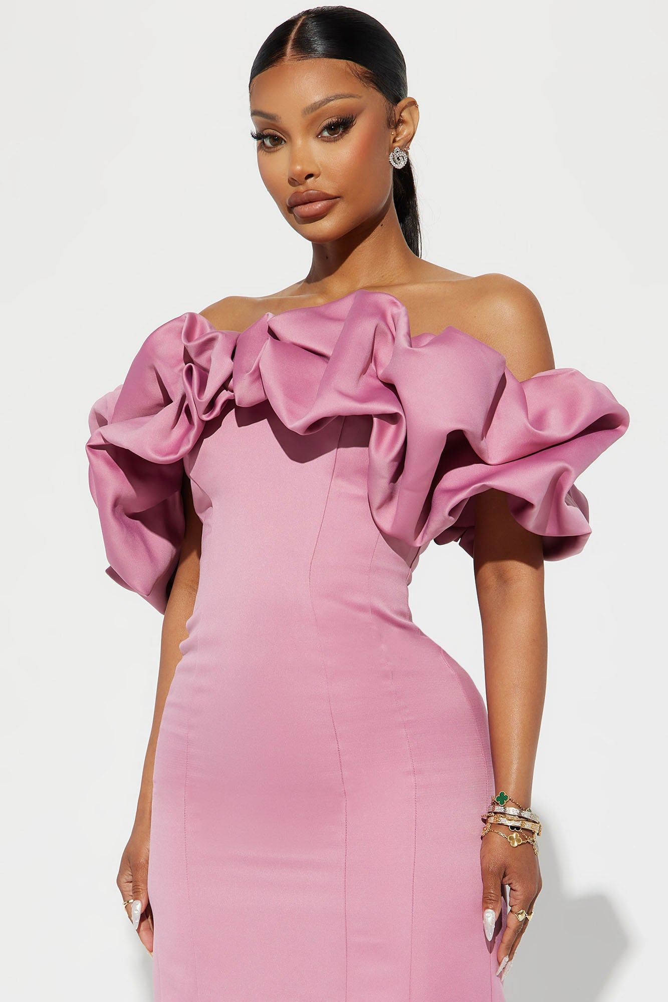 Parisian Nights Midi Dress - Mauve sold by Fashion Nova product image thumbnail 2