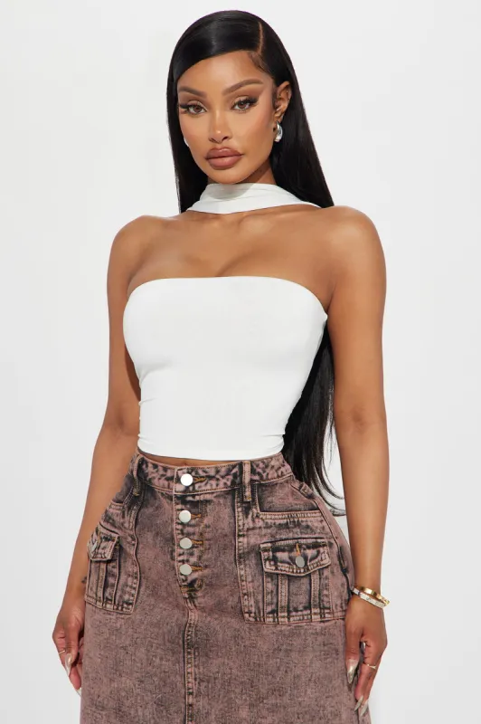 Most Popular Tube Top - Ivory sold by Fashion Nova