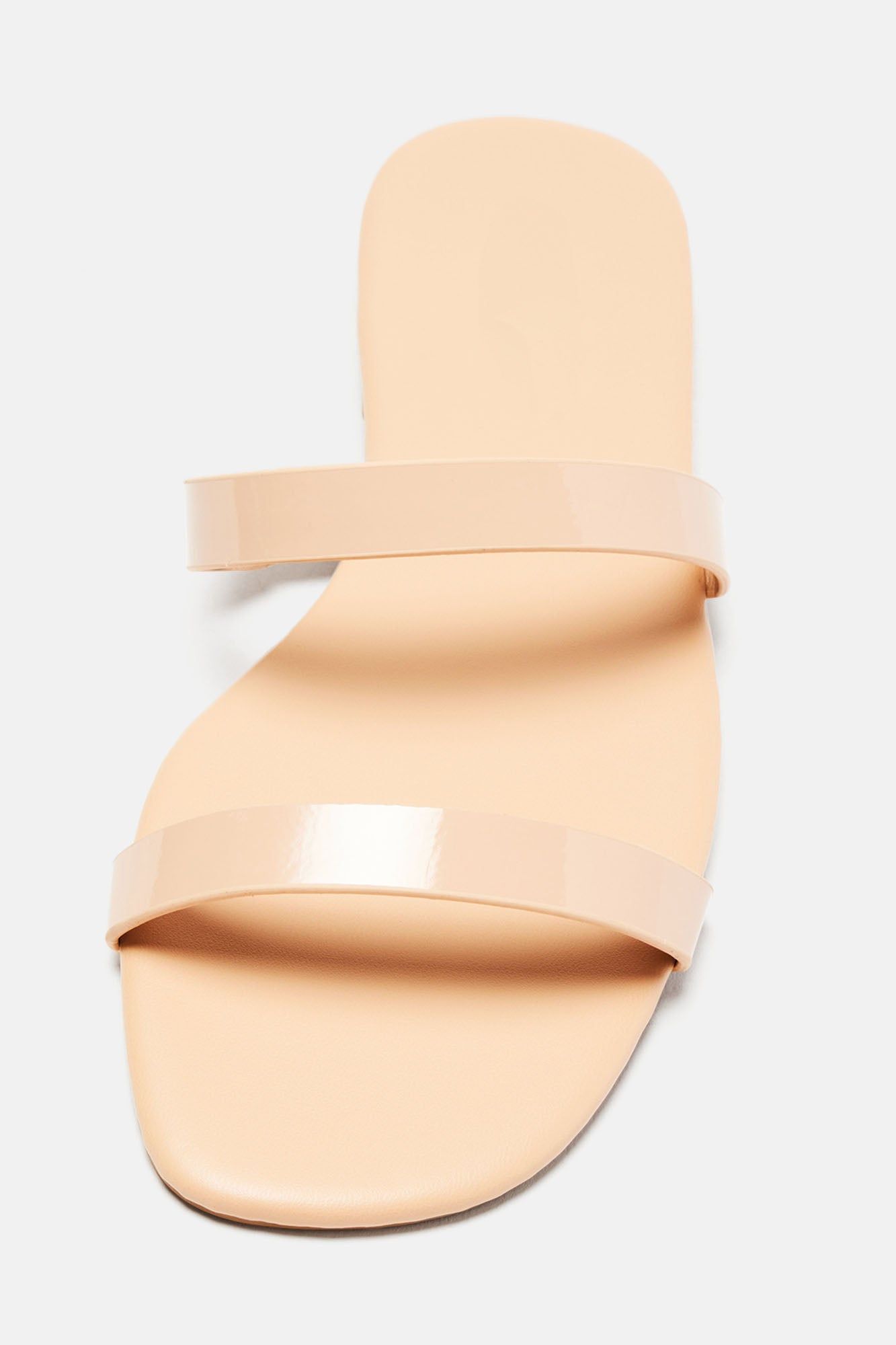 Nikkie Flat Sandals - Nude sold by Fashion Nova product image thumbnail 4