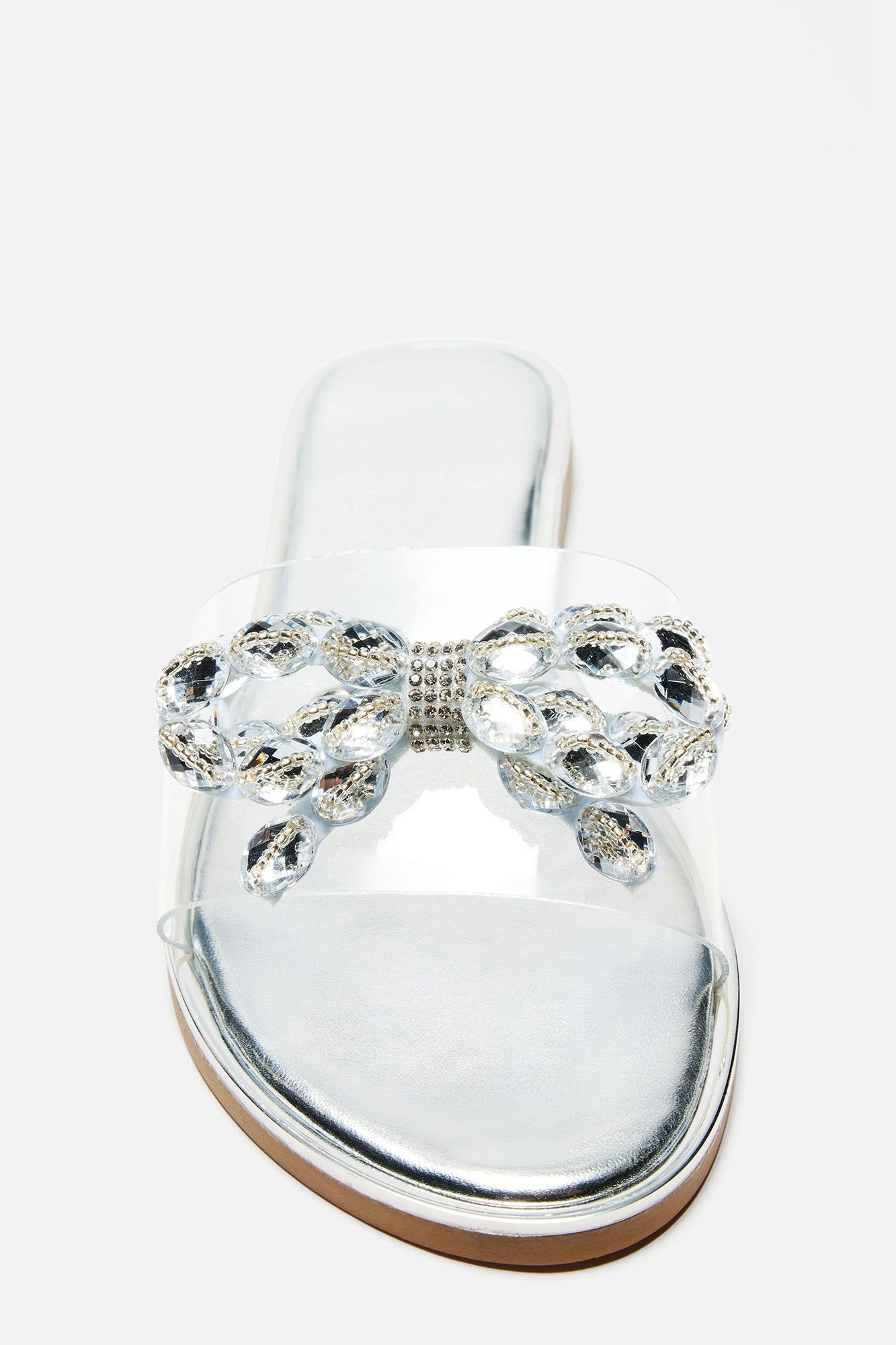 My Bestie Flat Sandals - Silver sold by Fashion Nova product image thumbnail 2