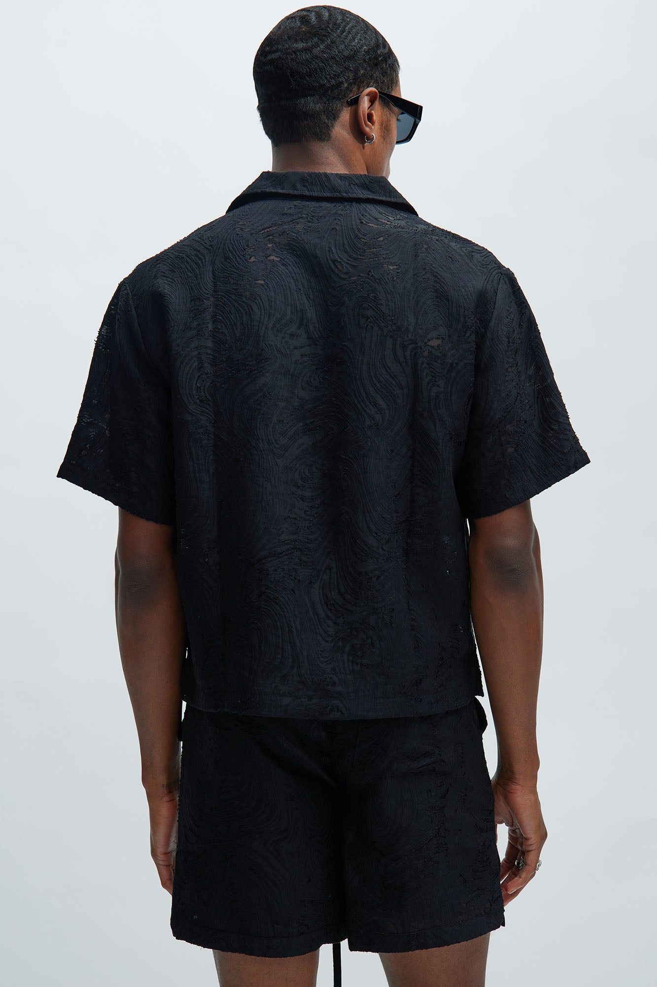 Mirage Textured Shirt - Black sold by Fashion Nova product image thumbnail 4