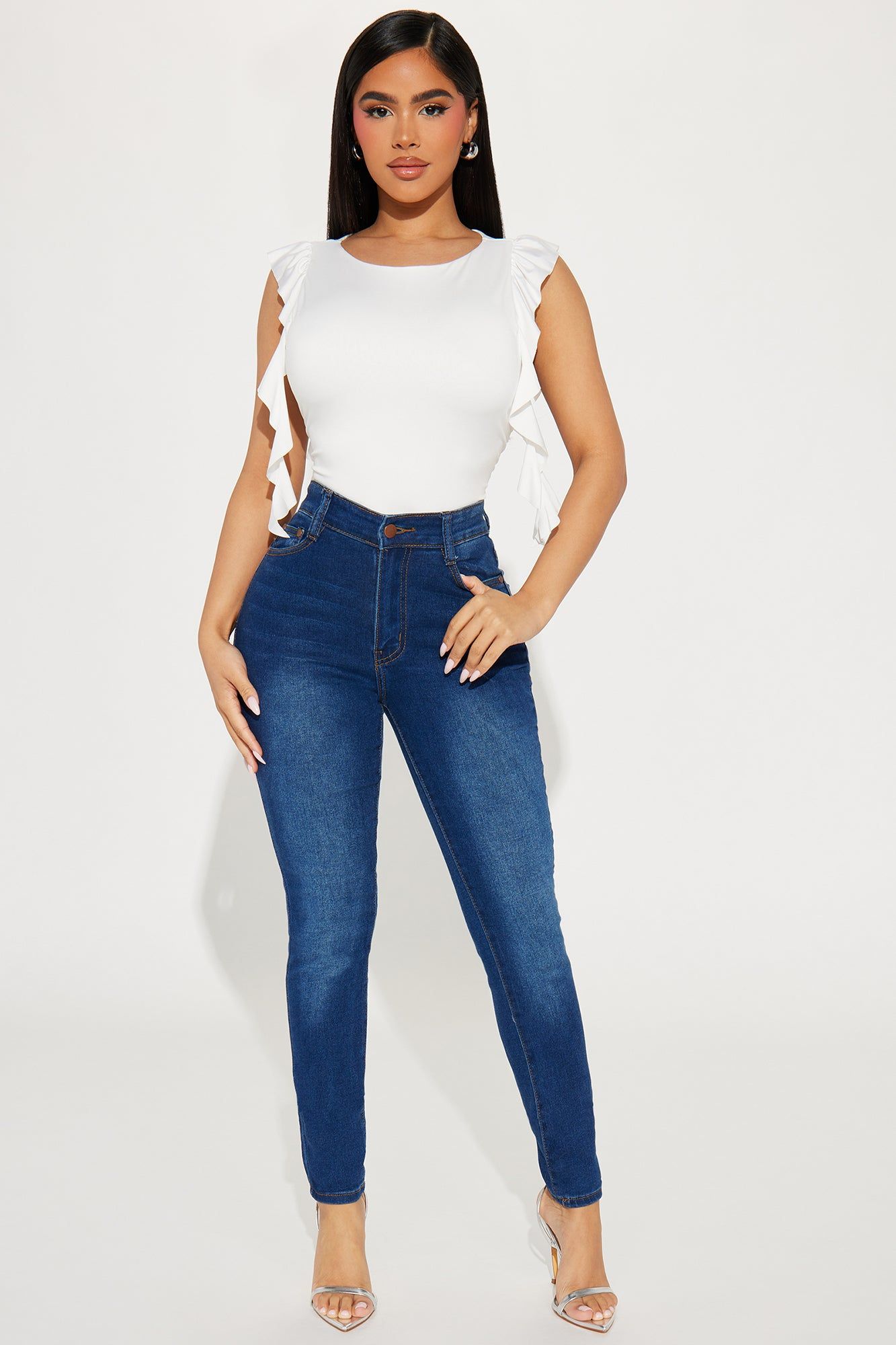 Anya Top - Off White sold by Fashion Nova product image thumbnail 2