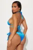 Alessa Shell Ombre 2 Piece Bikini - Blue/combo sold by Fashion Nova