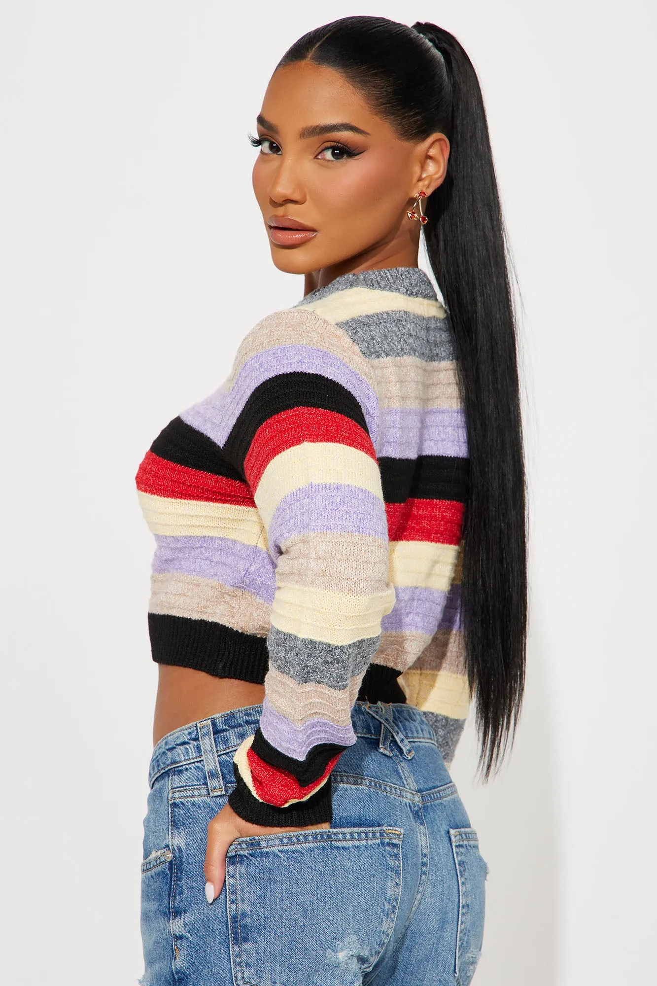 Sahara Striped Sweater - Multi Color sold by Fashion Nova product image thumbnail 3