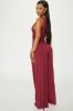 Flirtacious Ways Jumpsuit  - Burgundy sold by Fashion Nova