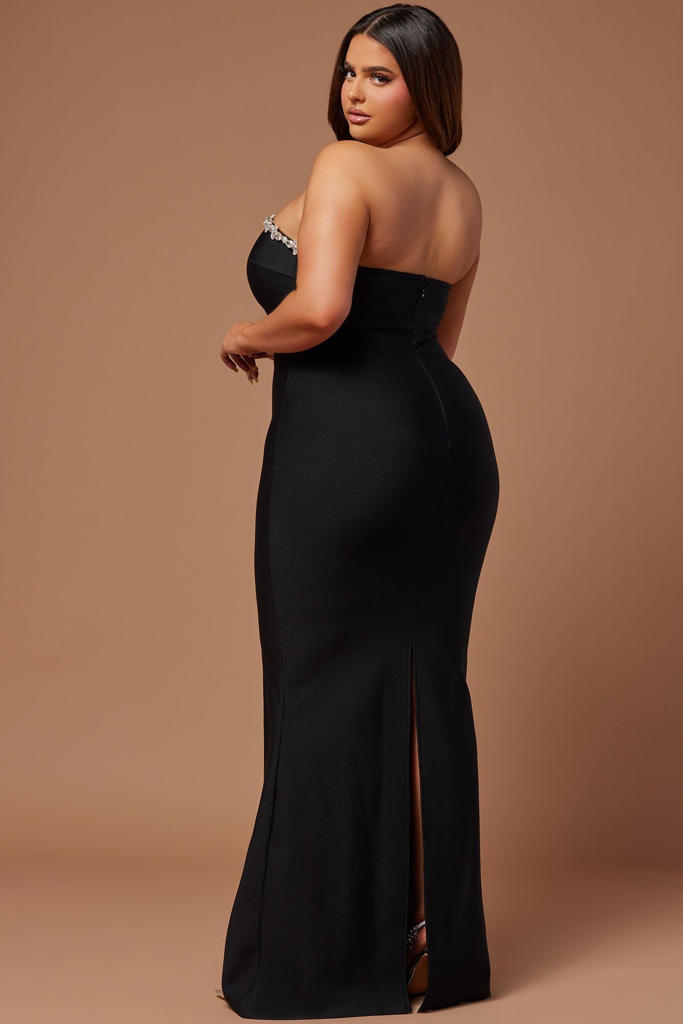 Odessa Embellished Bandage Gown - Black sold by Fashion Nova product image thumbnail 8