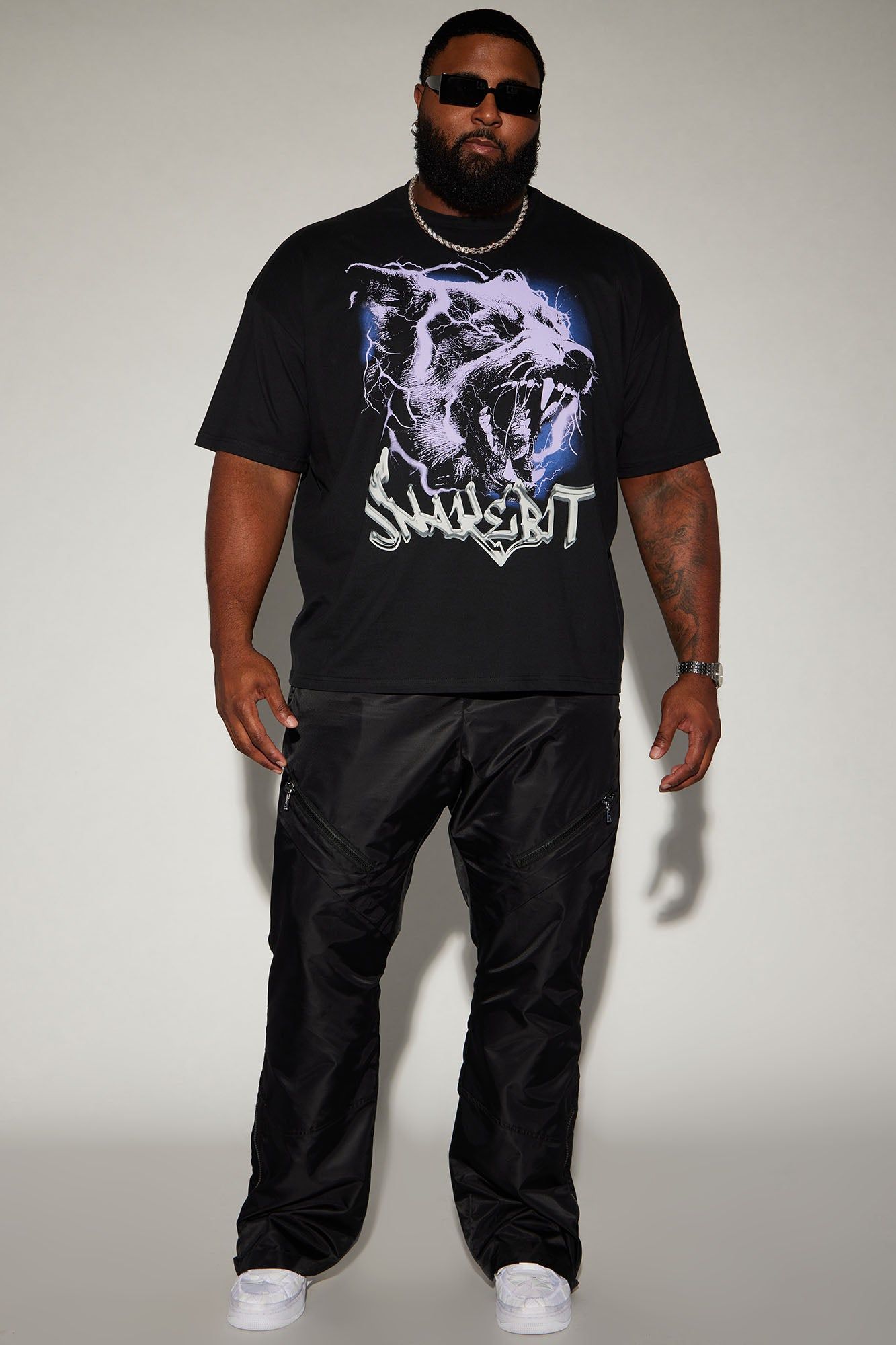Snakebit Oversized Short Sleeve Tee - Black sold by Fashion Nova product image thumbnail 5