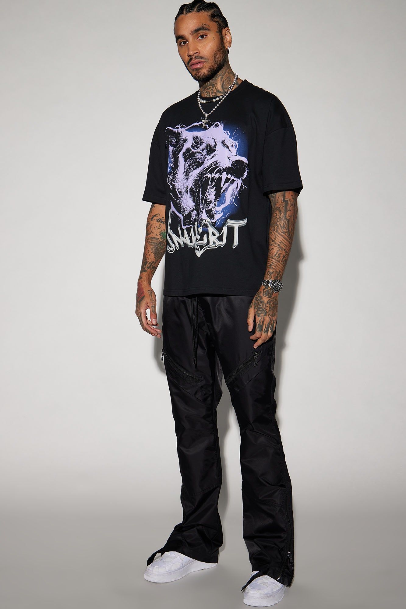 Snakebit Oversized Short Sleeve Tee - Black sold by Fashion Nova product image thumbnail 2