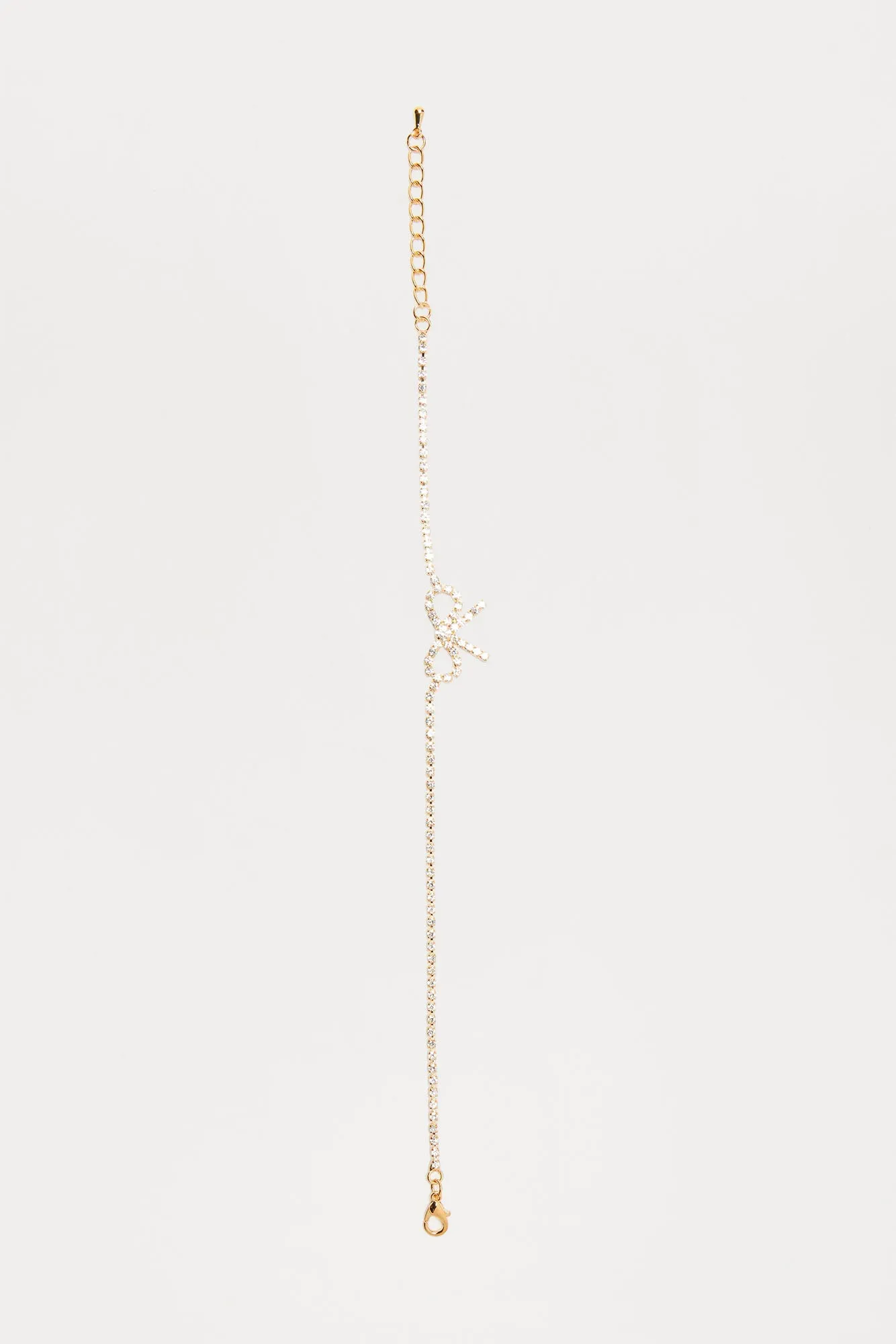 Bow Of Glass Anklet - Gold sold by Fashion Nova product image thumbnail 2