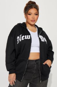 New York Everyday Hustle Hoodie - Black sold by Fashion Nova