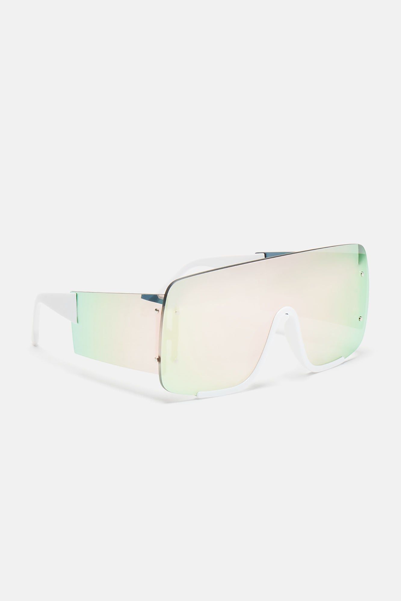Such A Hit Sunglasses - White sold by Fashion Nova product image thumbnail 4