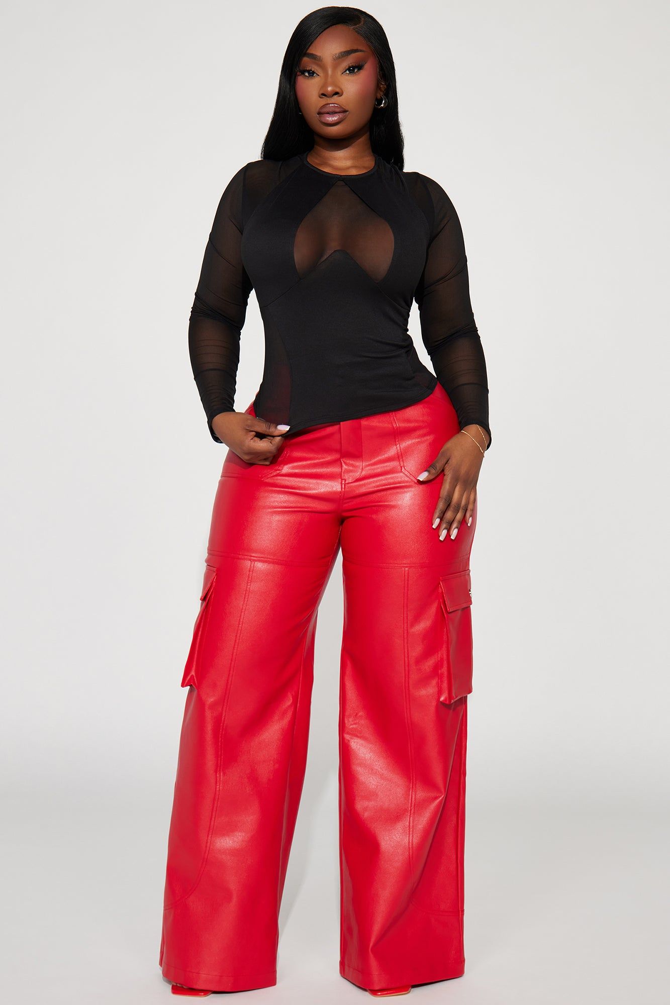 Fantasy World Mesh Top - Black sold by Fashion Nova product image thumbnail 5