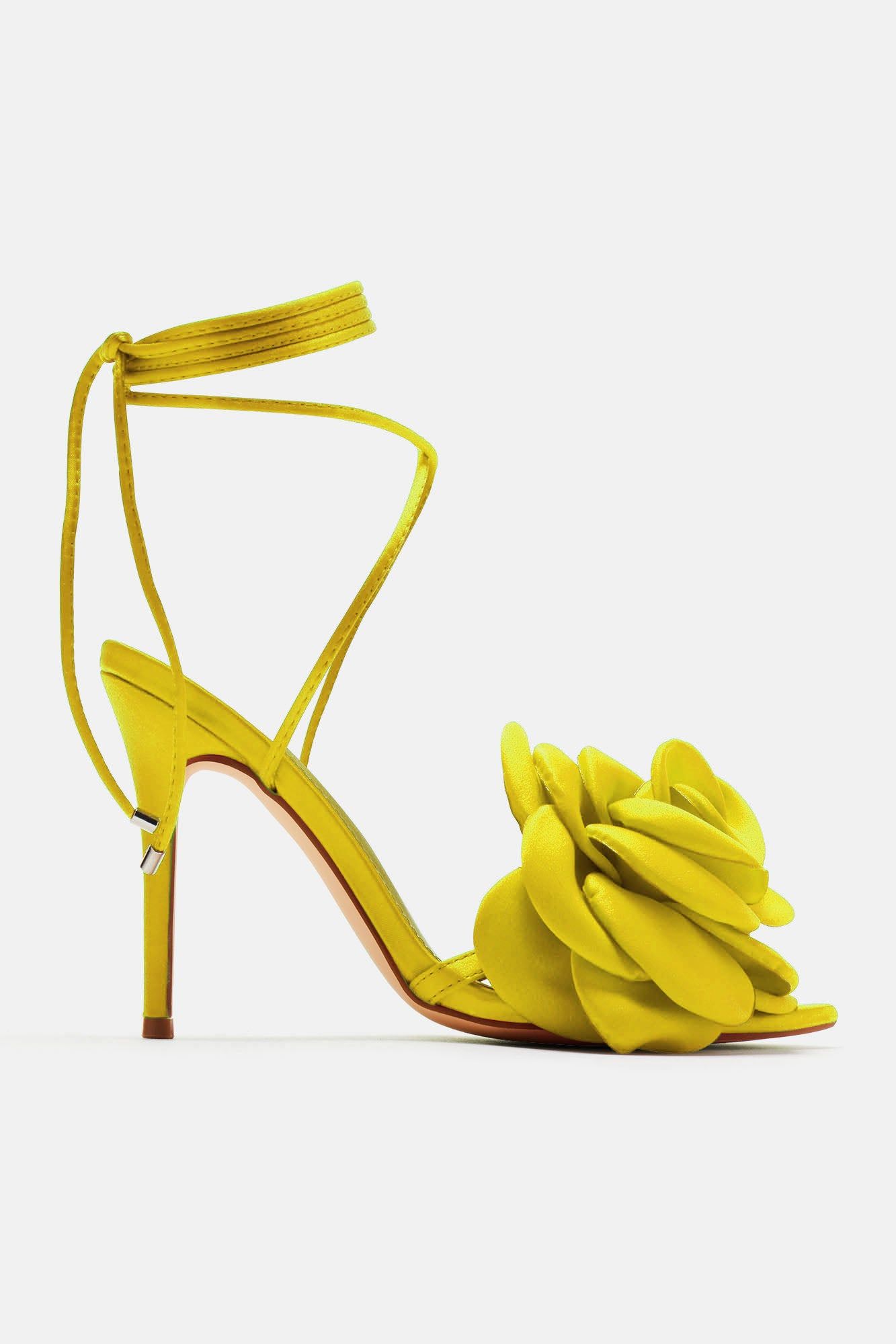 Love Is Blooming Heeled Sandals - Lime sold by Fashion Nova product image thumbnail 5