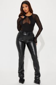 Fantasy World Mesh Top  - Black sold by Fashion Nova