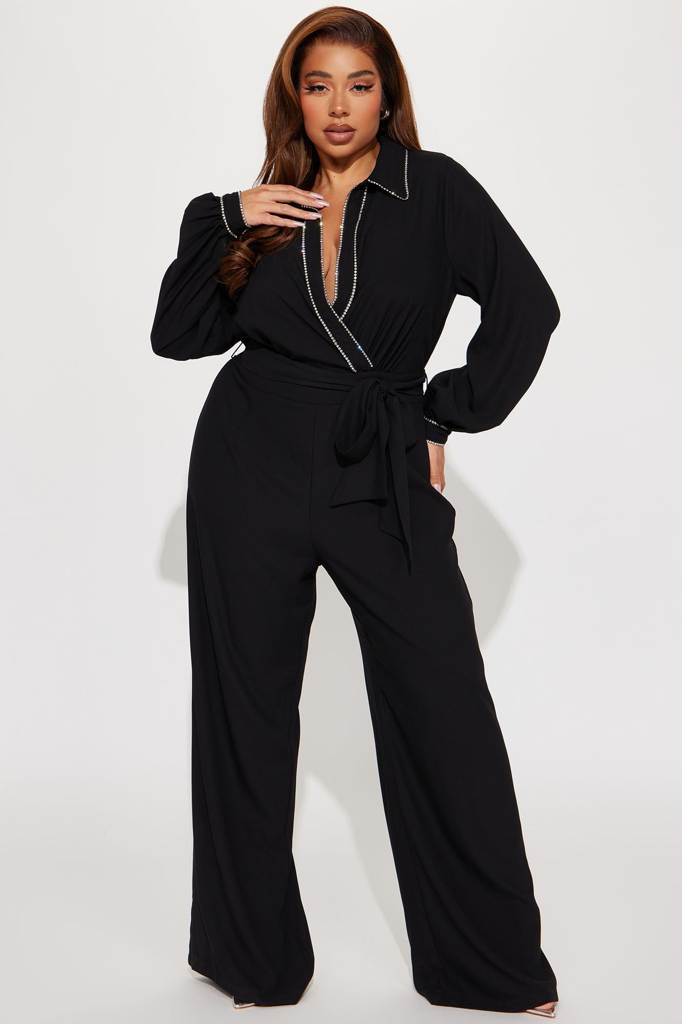 Secret Identity Jumpsuit - Black sold by Fashion Nova product image thumbnail 5