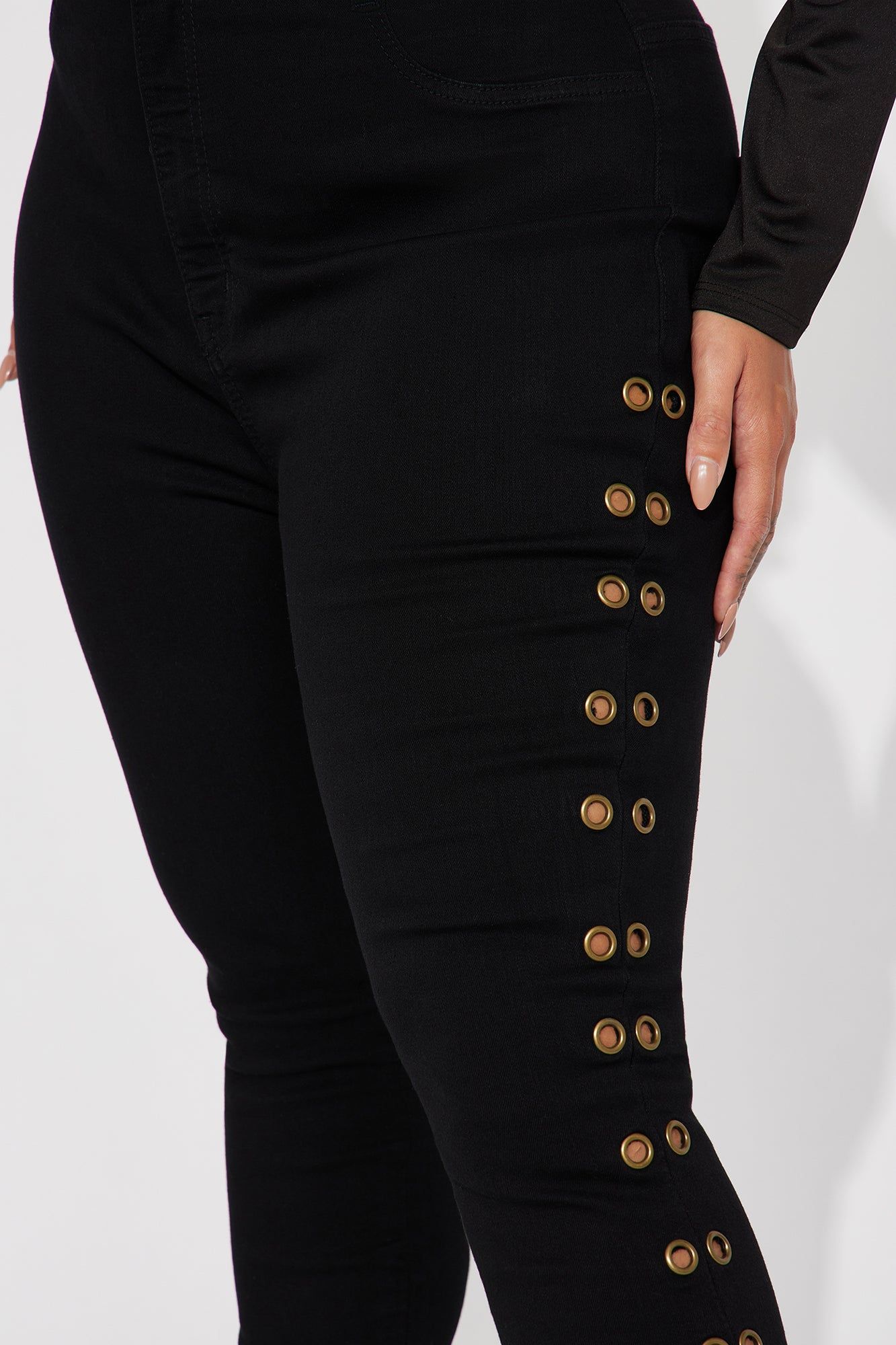 Five Star Stretch Skinny Jeans - Black sold by Fashion Nova product image thumbnail 7