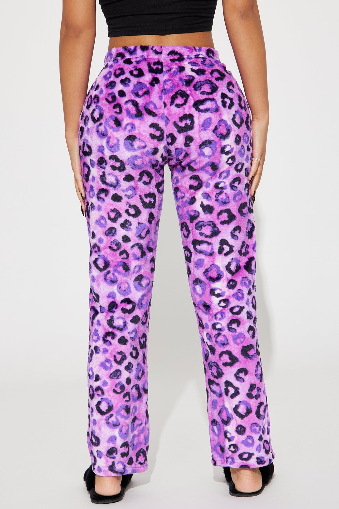 Always Wild Plush PJ Pants - Purple sold by Fashion Nova product image thumbnail 3