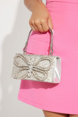 New Gala Handbag - Silver sold by Fashion Nova