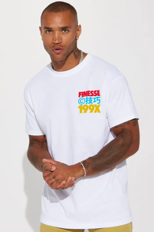 Finesse Technique 199X Short Sleeve Tee - White sold by Fashion Nova