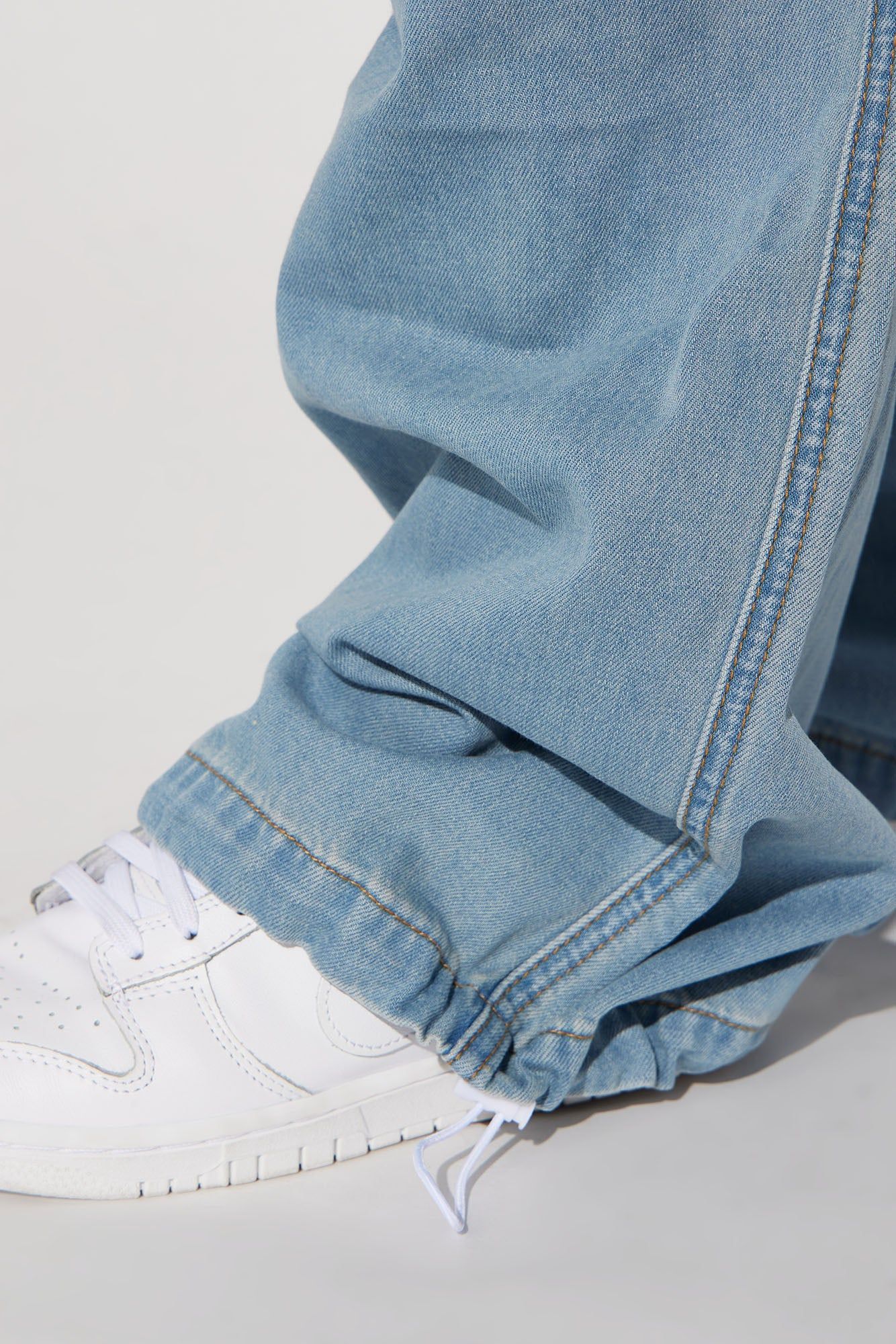 Can't Help Myself Non Stretch Soft Jeans - Light Wash sold by Fashion Nova product image thumbnail 4