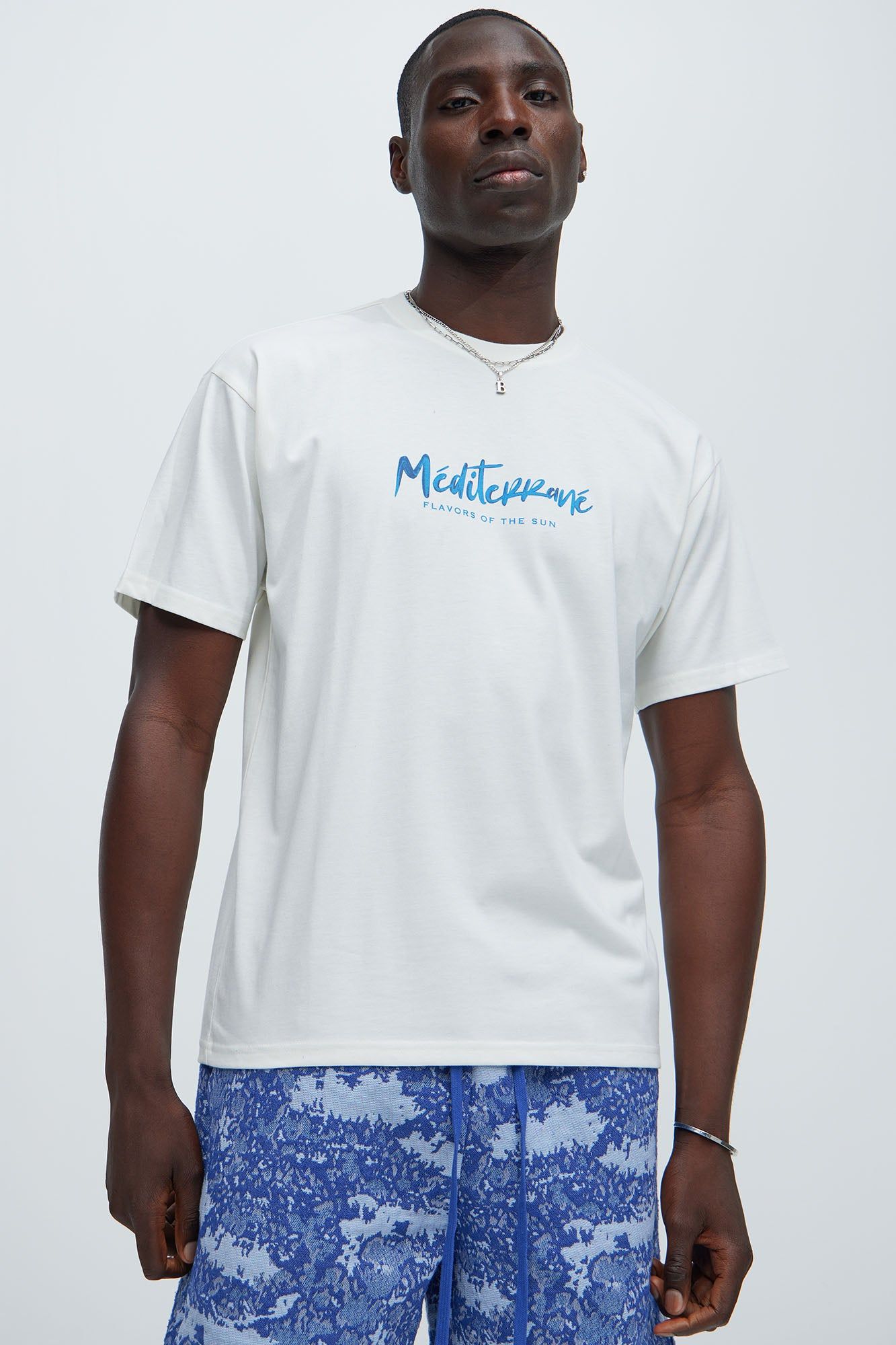 Mediterrane Short Sleeve Tee - Cream sold by Fashion Nova product image thumbnail 3